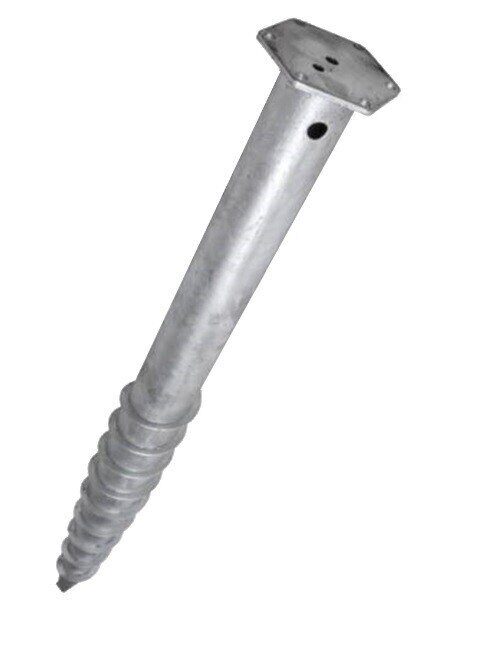 Skrūvpālis M 68X1200X2,0mm M12 HDG